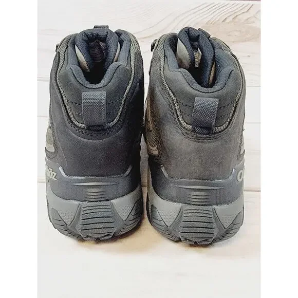 Oboz Sawtooth X Mid B-Dry Waterproof Men's Hiking Boots Size 7.5 Charcoal NEW - Picture 7 of 16